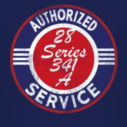Authorized Service 1928 Cadillac Series 341 A Distressed Look Dark T S