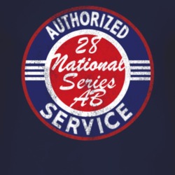 Authorized Service 1928 Chevy National Series AB Distressed Look Dark 