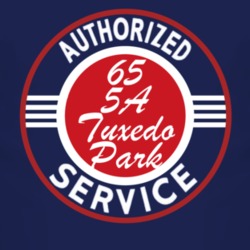Authorized Service 1965 CJ 5A Tuxedo Park Dark T Shirt