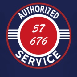 Authorized Service 1957 M 676 Dark T Shirt