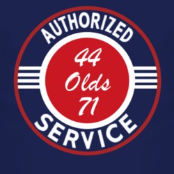 Authorized Service 1944 Oldsmobile Olds 71 Dark T Shirt