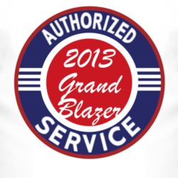 Authorized Service 2013 Chevy Grand Blazer T Shirt