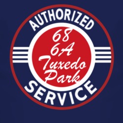Authorized Service 1968 CJ 6A Tuxedo Park Dark T Shirt