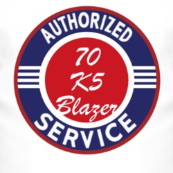 Authorized Service 1970 Chevy K5 Blazer T Shirt