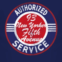 Authorized Service 1993 Chrysler New Yorker Fifth Avenue Distressed Lo