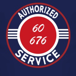 Authorized Service 1960 M 676 Dark T Shirt