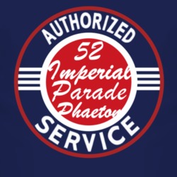 Authorized Service 1952 Chrysler Imperial Parade Phaeton Dark T Shirt