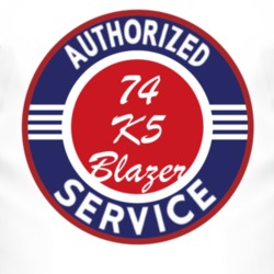 Authorized Service 1974 Chevy K5 Blazer T Shirt