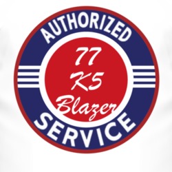 Authorized Service 1977 Chevy K5 Blazer T Shirt
