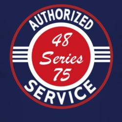 Authorized Service 1948 Cadillac Series 75 Dark T Shirt