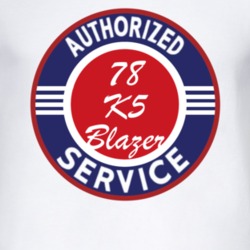 Authorized Service 1978 Chevy K5 Blazer T Shirt