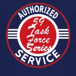 Authorized Service 1959 Chevy Task Force Series Dark T Shirt