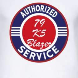 Authorized Service 1979 Chevy K5 Blazer T Shirt