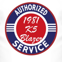 Authorized Service 1981 Chevy K5 Blazer T Shirt