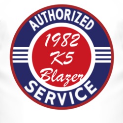 Authorized Service 1982 Chevy K5 Blazer T Shirt