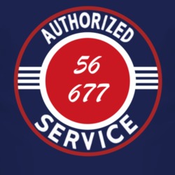 Authorized Service 1956 M 677 Dark T Shirt