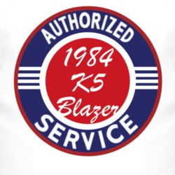 Authorized Service 1984 Chevy K5 Blazer T Shirt