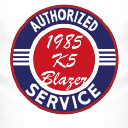 Authorized Service 1985 Chevy K5 Blazer T Shirt