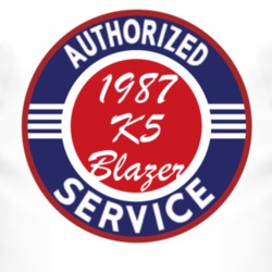 Authorized Service 1987 Chevy K5 Blazer T Shirt