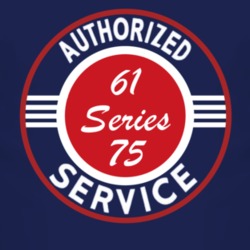 Authorized Service 1961 Cadillac Series 75 Dark T Shirt