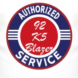Authorized Service 1992 Chevy K5 Blazer T Shirt
