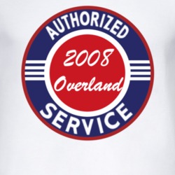 Authorized Service 2008 Commander Overland T Shirt