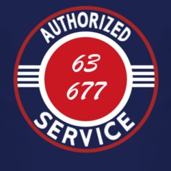 Authorized Service 1963 M 677 Dark T Shirt