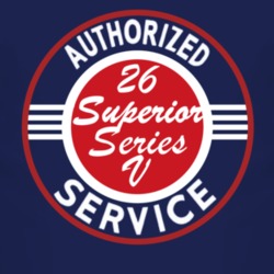 Authorized Service 1926 Chevy Superior Series V Dark T Shirt
