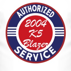 Authorized Service 2004 Chevy K5 Blazer T Shirt