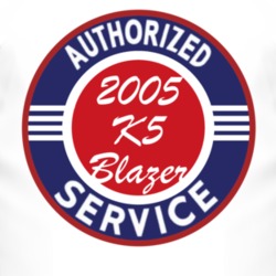 Authorized Service 2005 Chevy K5 Blazer T Shirt