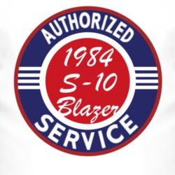 Authorized Service 1984 Chevy S-10 Blazer T Shirt
