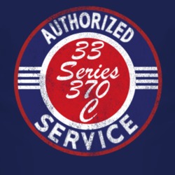Authorized Service 1933 Cadillac Series 370 C Distressed Look Dark T S
