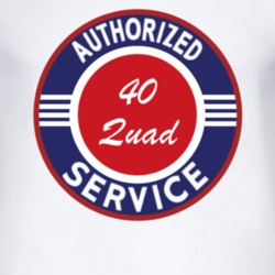 Authorized Service 1940 Willys Quad T Shirt