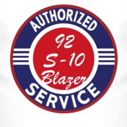 Authorized Service 1992 Chevy S-10 Blazer T Shirt