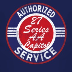Authorized Service 1927 Chevy Series AA Capitol Distressed Look Dark T