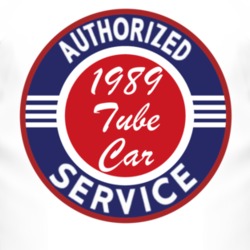 Authorized Service 1989 Oldsmobile Tube Car T Shirt