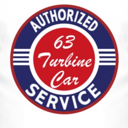 Authorized Service 1963 Chrysler Turbine Car T Shirt