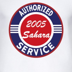 Authorized Service 2005 Rubicon Sahara T Shirt