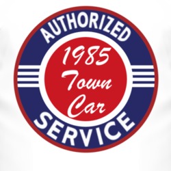 Authorized Service 1985 Lincoln Town Car T Shirt
