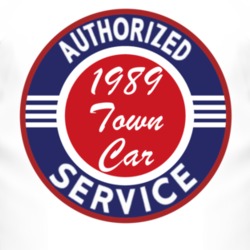 Authorized Service 1989 Lincoln Town Car T Shirt