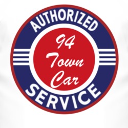 Authorized Service 1994 Lincoln Town Car T Shirt