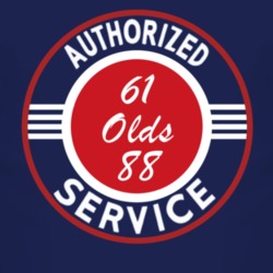 Authorized Service 1961 Oldsmobile Olds 88 Dark T Shirt