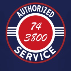 Authorized Service 1974 Chevy 3800 Dark T Shirt