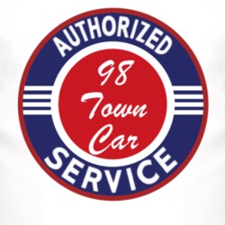 Authorized Service 1998 Lincoln Town Car T Shirt