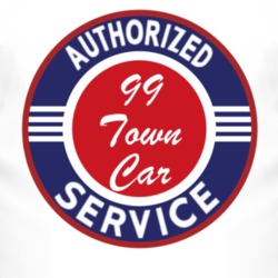 Authorized Service 1999 Lincoln Town Car T Shirt