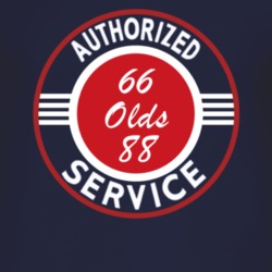 Authorized Service 1966 Oldsmobile Olds 88 Dark T Shirt