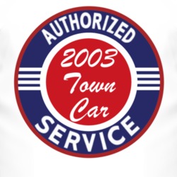 Authorized Service 2003 Lincoln Town Car T Shirt