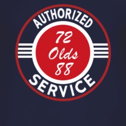 Authorized Service 1972 Oldsmobile Olds 88 Dark T Shirt