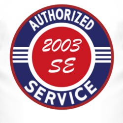 Authorized Service 2003 TJ SE T Shirt