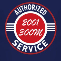 Authorized Service 2001 Chrysler 300M Dark T Shirt